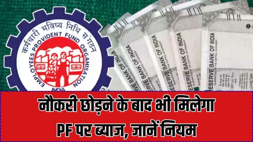 EPFO News: नौकरी छोड़ने के बाद क्या रुक जाएगा PF का ब्याज? पैसा निकालने से पहले पढ़ें यह जरूरी अपडेट।
