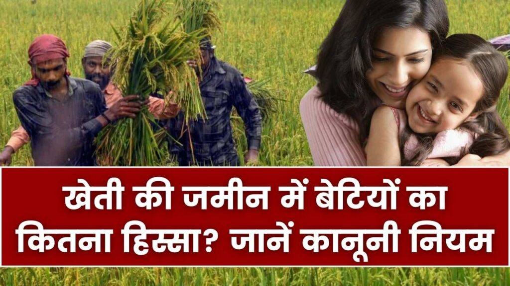 खेती की जमीन का बंटवारा कैसे होता है? बेटियों को कितना और कैसे मिलता है हिस्सा, जानें कानून
