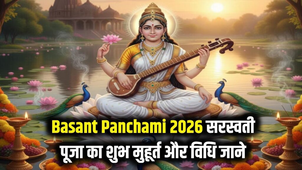 Basant Panchami 2026: कल सुबह से शुरू होगी सरस्वती पूजा! नोट कर लें पूजा का सबसे शुभ मुहूर्त और मां को प्रसन्न करने वाली विधि।