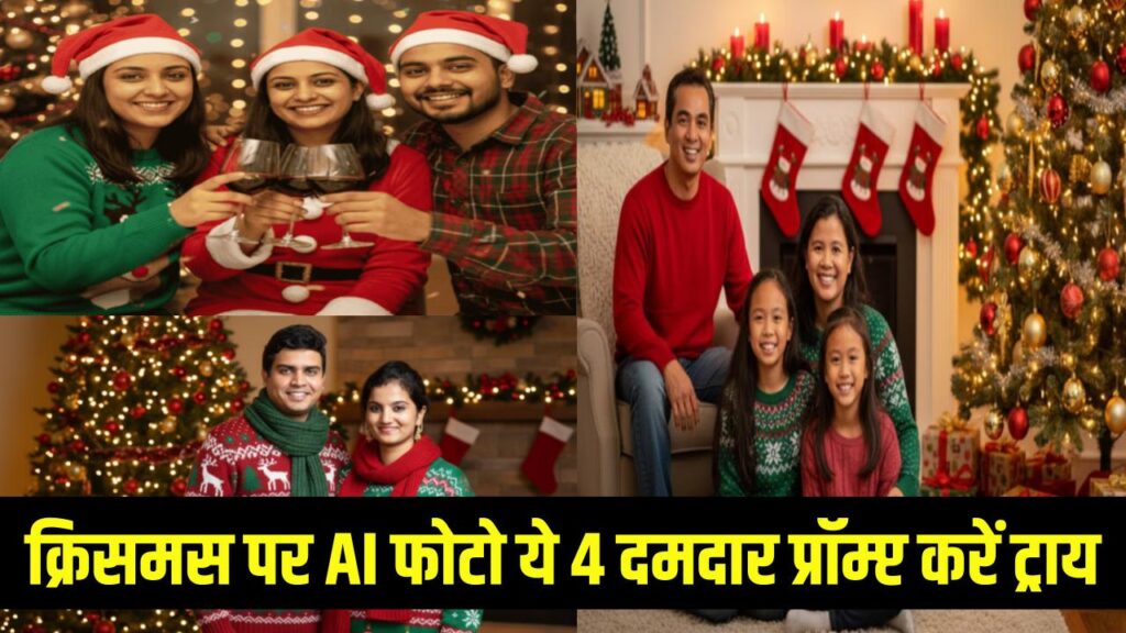 Christmas 2025 Gemini AI Prompt: क्रिसमस पर रियल जैसी फोटो बनाएं, ये 4 AI प्रॉम्प्ट जरूर ट्राय करें