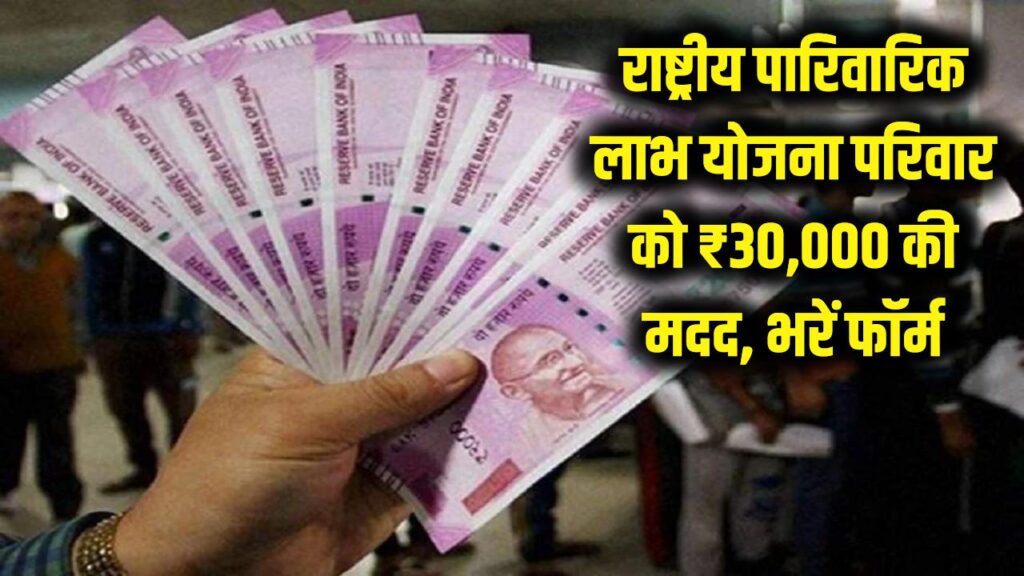 मुसीबत में परिवार को मिलेंगे ₹30,000! राष्ट्रीय पारिवारिक लाभ योजना का लाभ लेने के लिए बस ये एक फॉर्म भरें।