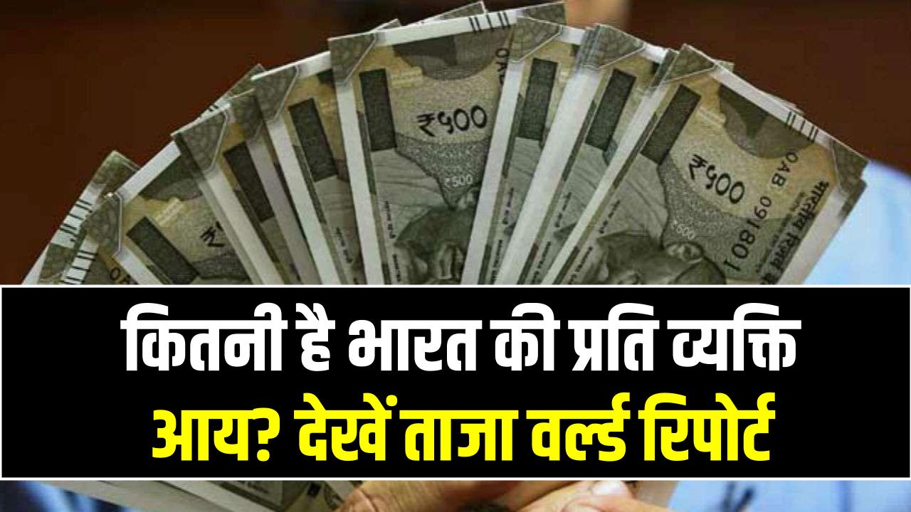 प्रति व्यक्ति आय में पिछड़ा भारत! क्या चीते भेजने वाला देश भी हमसे अमीर है? देखें ताजा वर्ल्ड रिपोर्ट